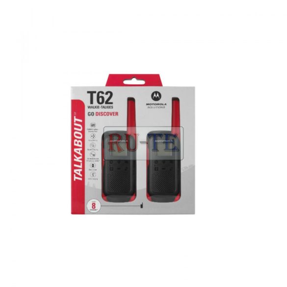 Motorola TALKABOUT T62 piros walkie talkie