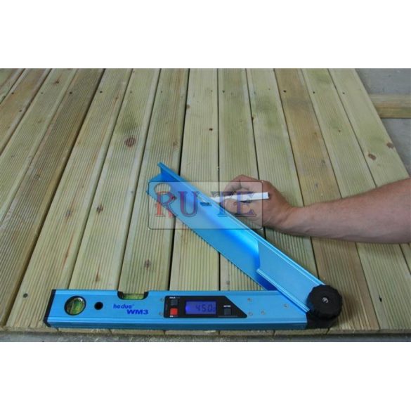 hedue WM3 digitális szögmérő 45 cm