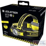 LEDLENSER IMH11 szürke tölthető fejlámpa Bluetooth 1000 lm 18650