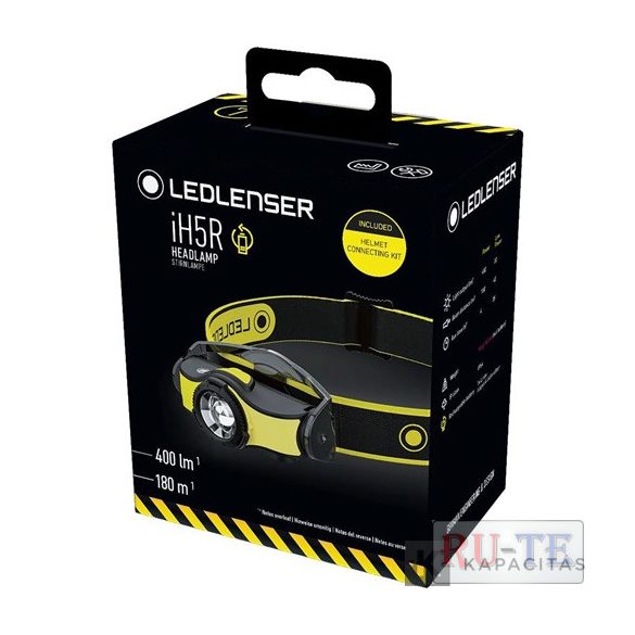LEDLENSER iH5R tölthető ipari fejlámpa 400 lm Li-ion Polymer 3.7V