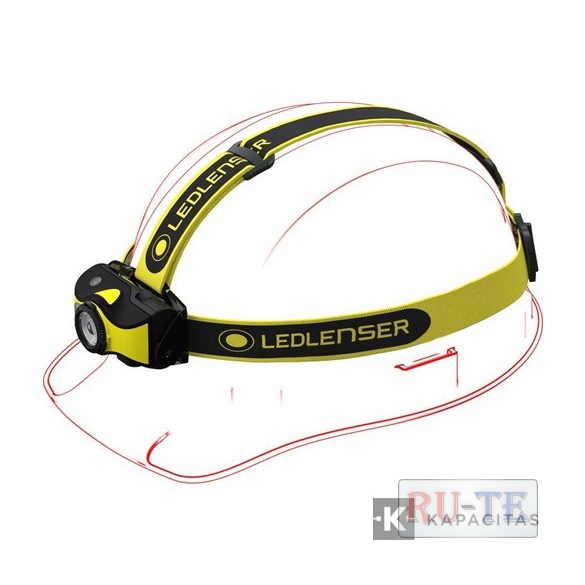 LEDLENSER iH9R tölthető ipari fejlámpa 600 lm Li-ion 2x14500 Battery Pack 3.7V