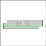 hedue PL2 pozicionáló lézer - zöld vonallézer tartó nélkül