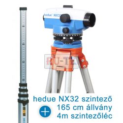 hedue NX32 optikai szintező csomagban