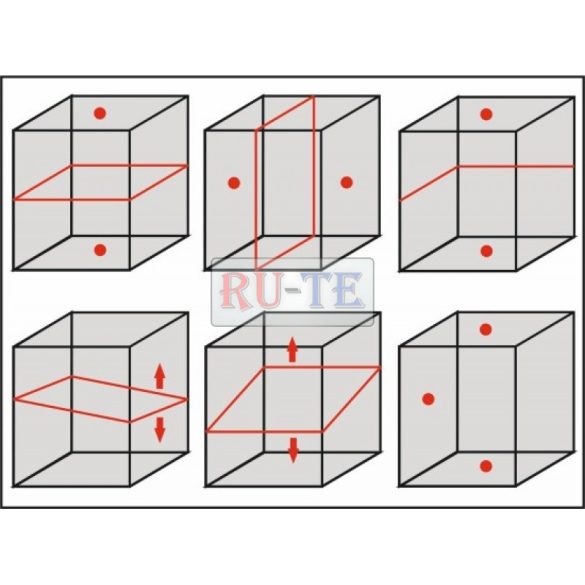 hedue Q2 forgólézer (HV)